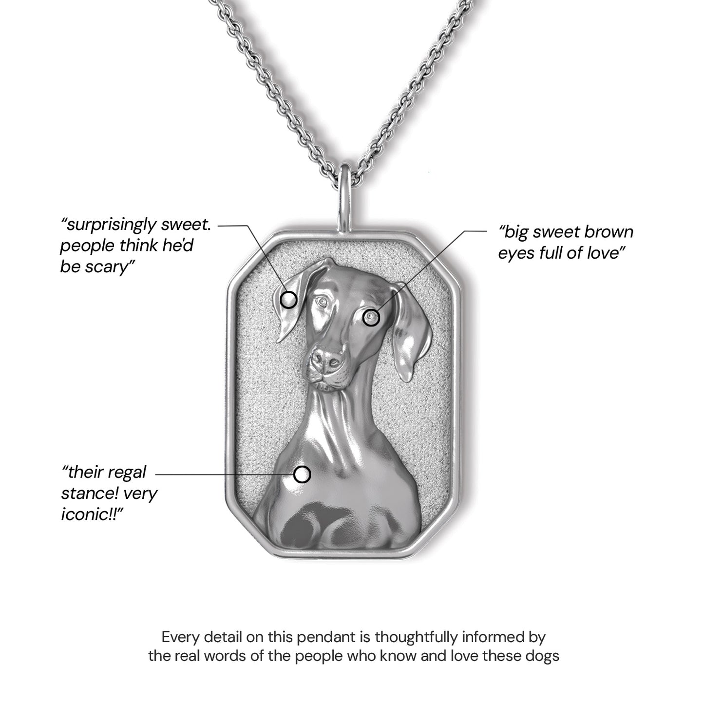 Doberman Necklace