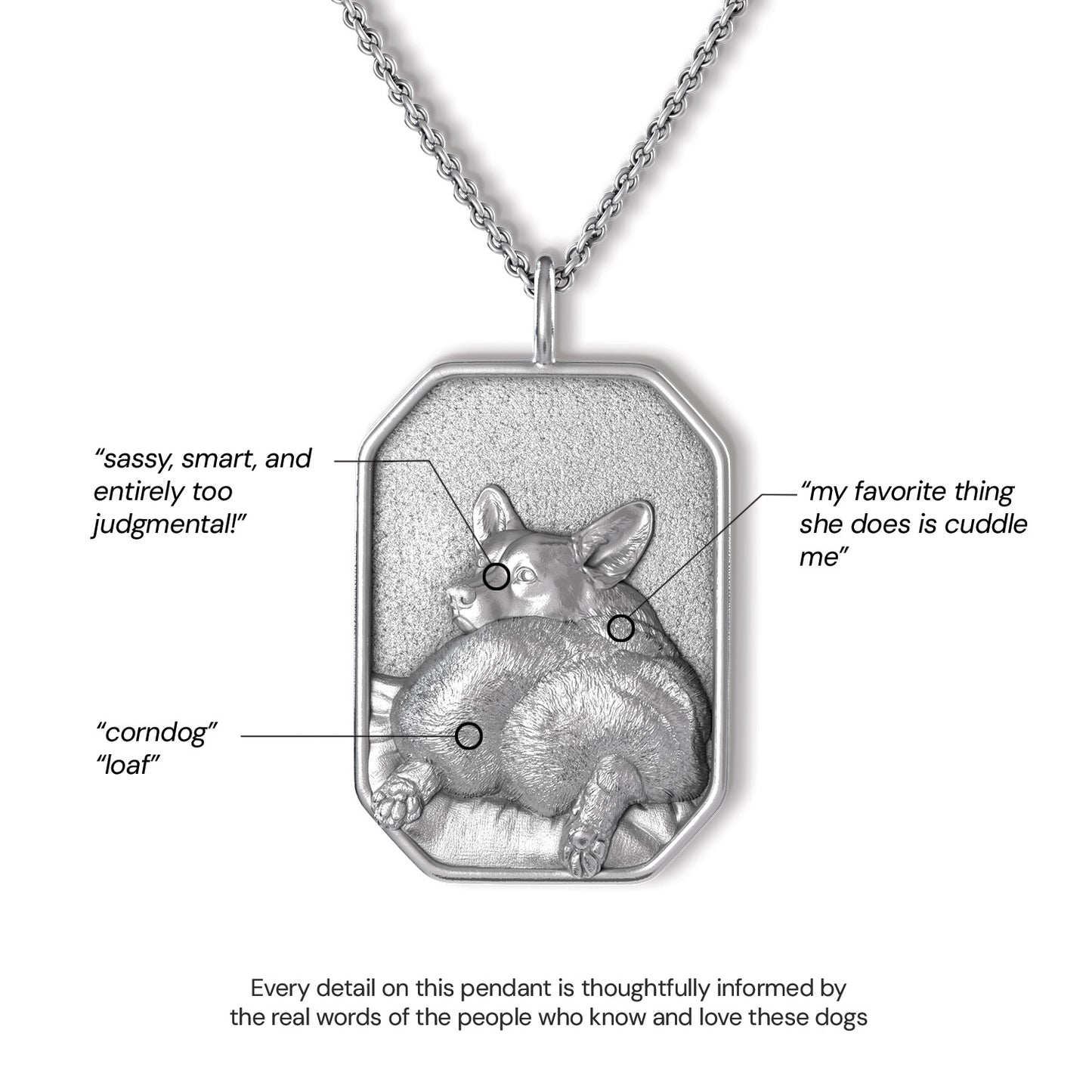 Corgi Necklace