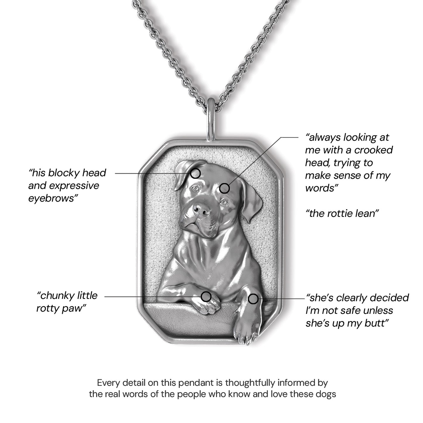 Rottweiler Necklace