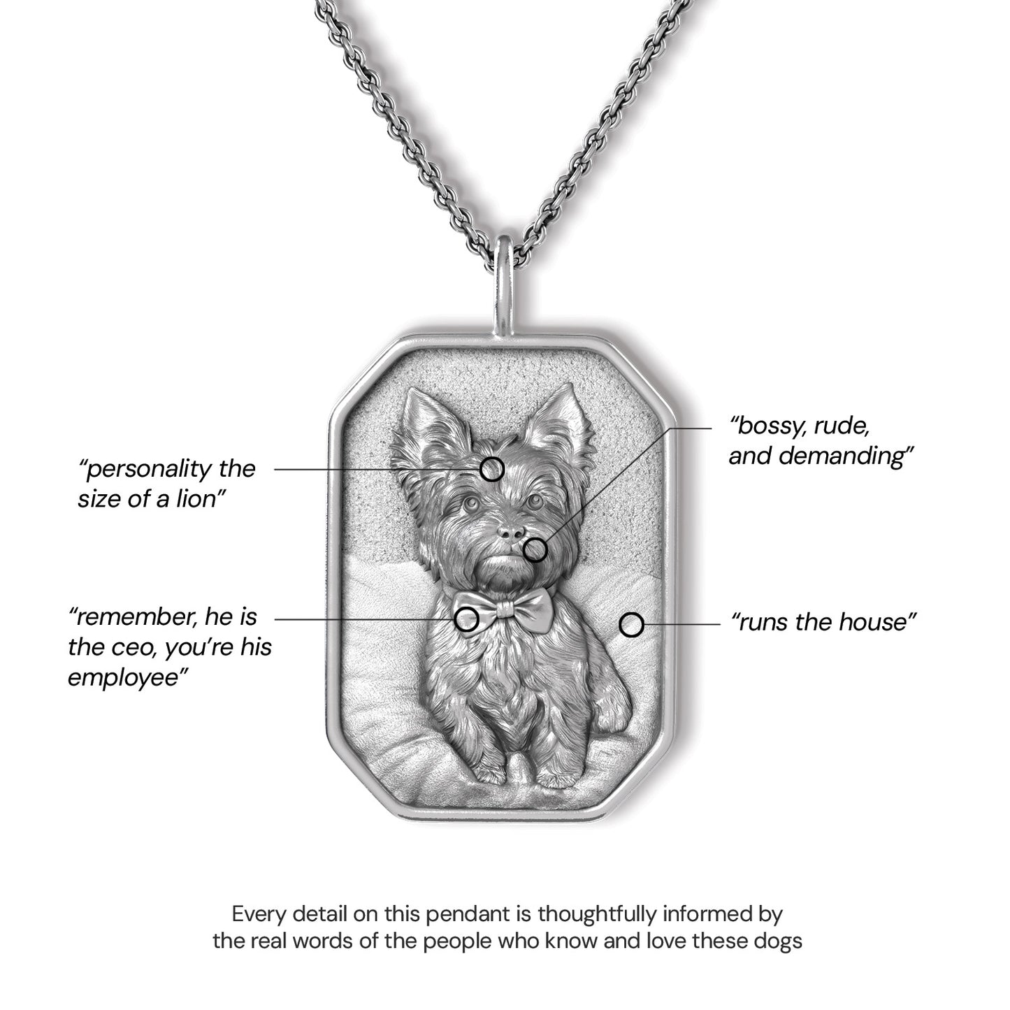 Yorkie Necklace